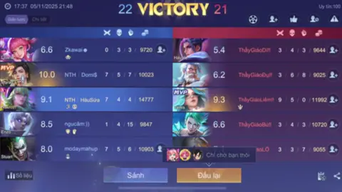 5 thầy hơi ít #CapCut #liênquânmobile #caothulienquan #tinhtahainga #xuhuong 