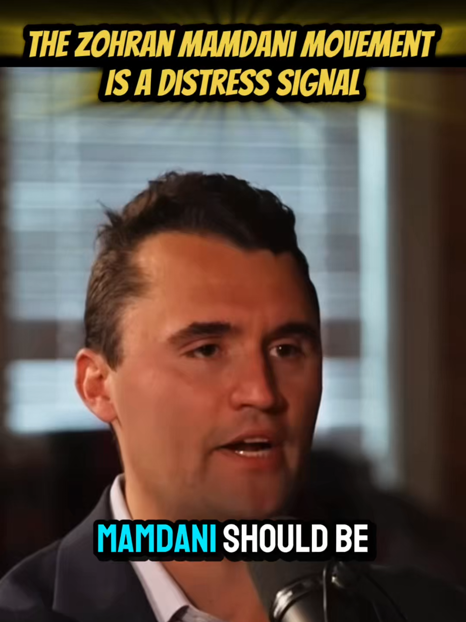 The Zohran Mamdani movement is a distress signal❗️ #charliekirk #zohranmamdani #newyork #politics #news 
