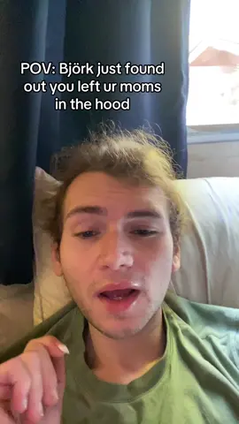 Bjork is a mother! #hood #mommy #mamacita #bjork #fyp 