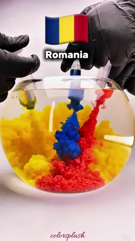 Color mixing more highly requested country's flags! Let me know which other countries we should mix #fyp #colormixing #satisfying #paintmixing #countries