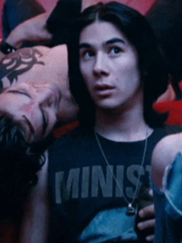 the teenage apocalypse trilogy starring james duval as the homosexual who gets his heart broken THREE times!! thank you gregg araki #totallyfuckedup #nowhere #thedoomgeneration #greggaraki #jamesduval