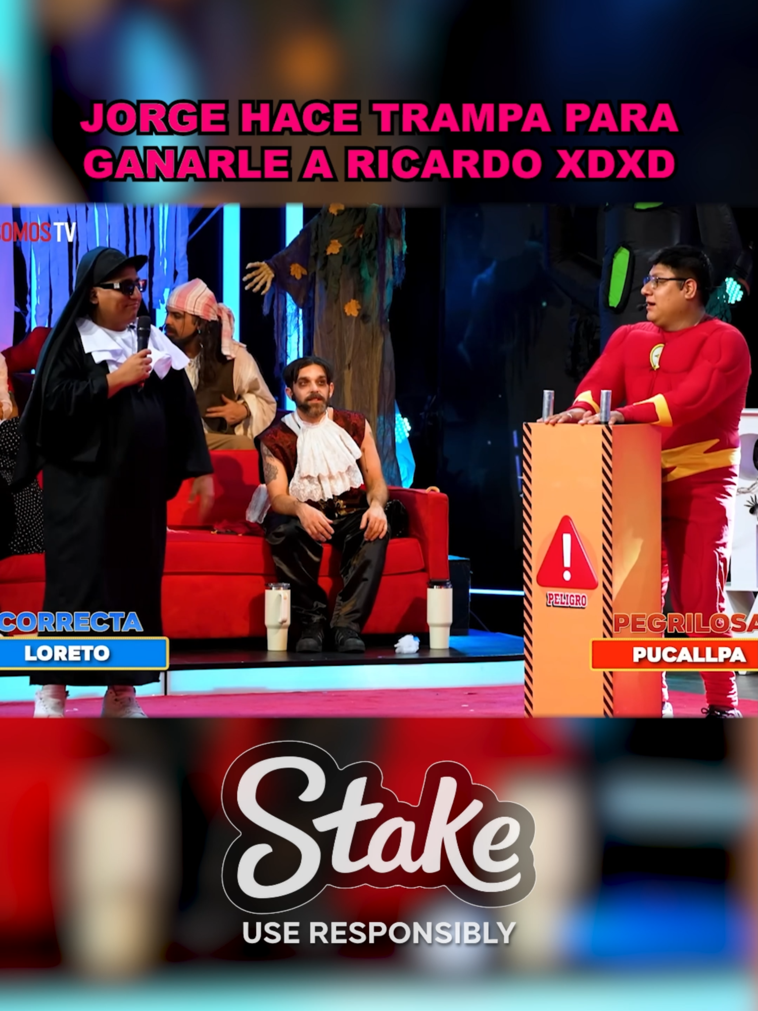 Ese Jorge bien tramposo XD #RicardoMendoza #JorgeLuna #Nosomostv #Chapatumoney