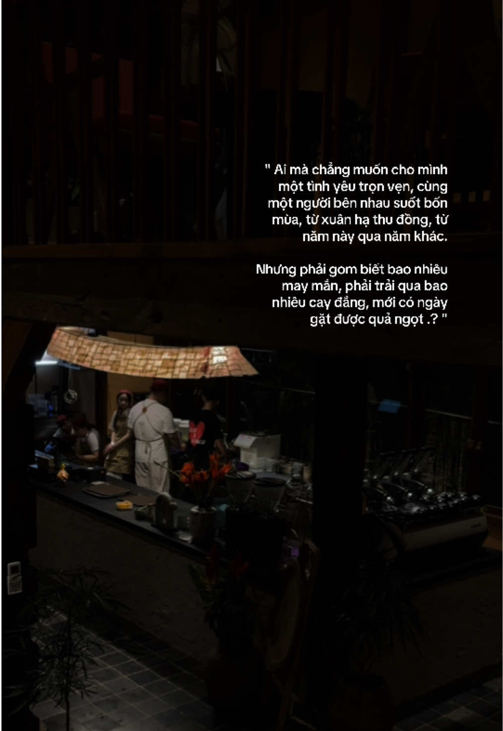 Phải gom biết bao nhiêu may mắn, phải trải qua bao nhiêu cay đắng, mới có ngày gặt được quả ngọt.? #capbuontamtrang #capbuon #captionhay #captamtrang #tinhyeu 