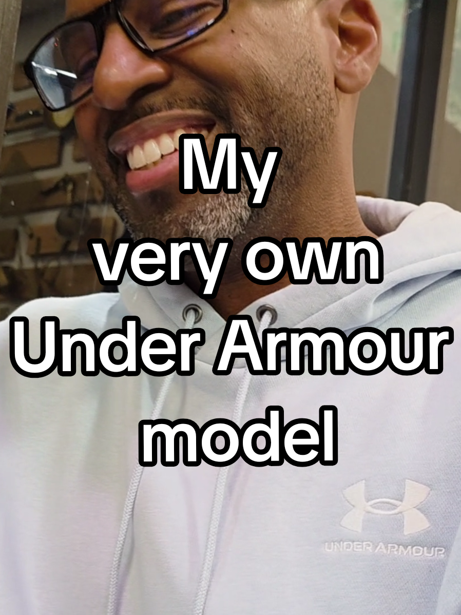 My very own Under Armour model @DrUnderwood in my favorite color 😍  @Under Armour Best Premium Hoodie on the market. They look great, have the perfect weight so you can be warm and comfortable without bulk.  #underarmour #tiktokshop #tiktokmademebuyit #menshoodie #tiktokshopcreatorpicks 