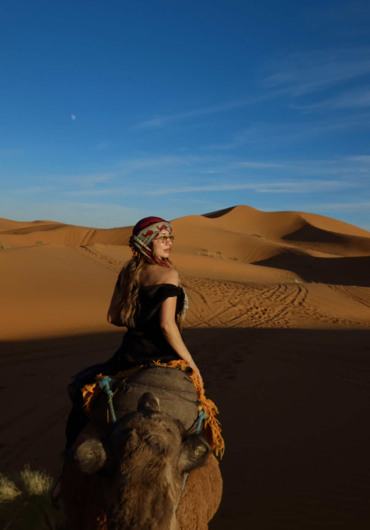 If you told little me I’d get to experience even half of the things I’ve done, I wouldn’t have believed you. We did it, little Mel. #sahara #saharadesert #morroco #traveltiktok #traveltips 