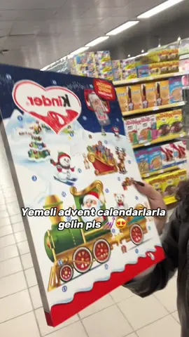 Yemeli içmeli advent calendarlar gelsin böyleee🥳🥳🥳 #adventcalendar #yeniyıl #hediye 