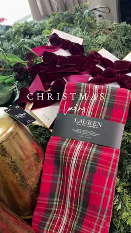 Christmas is loading… I’m still working, but my main tree is 90% complete🎄I will be working to get other areas of the house decorated and of course I will be sharing ♥️ #christmas #christmasdecor #ralphlauren #Home #christmastree 