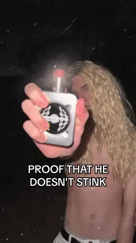 Proof that he doesn't stink 😭 Studded Smoke is available now at Target 🖤 #2hollis #1hollis #stink #stinky #fragrance 