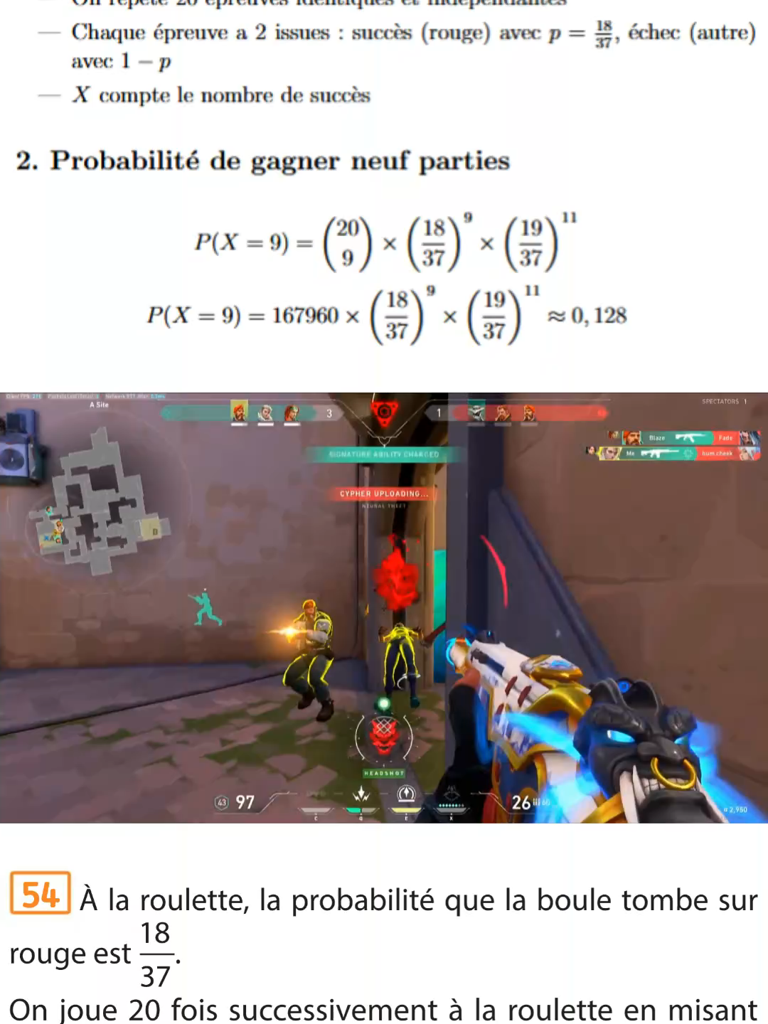 Exo 4 - Probabilités #spémaths #maths #première #terminale #prépa #MPSI #MP2I #sup