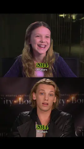 Evolution of Jamie Campbell Bower and Millie Bobby Brown 😎👀💕#jamiecampbellbower #milliebobbybrown #evolution #throughtheyears #fyp 