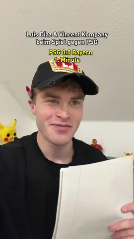 Luis Díaz & Vincent Kompany beim Spiel gegen PSG