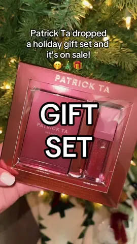 Patrick Ta holiday bundle!! #patrickta #giftideas #giftset #tiktokshopblackfriday #tiktokshopcreatorpicks 