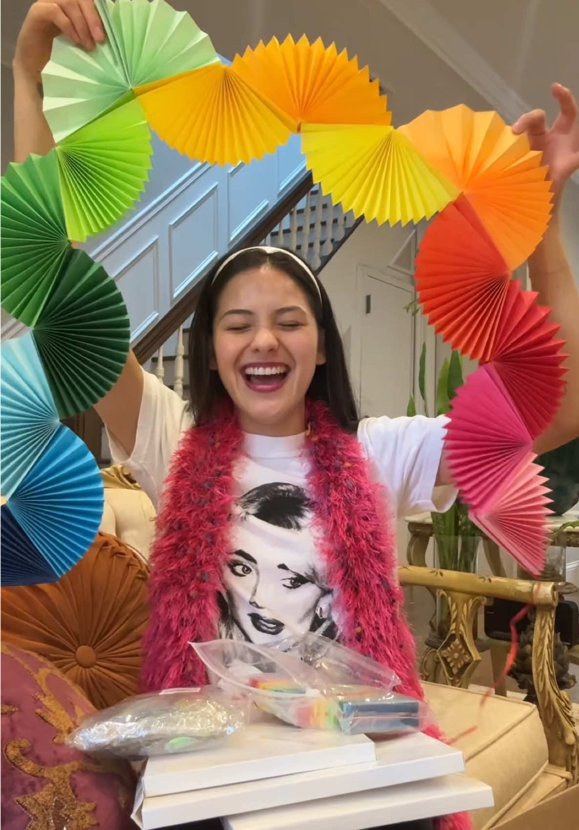 Prepping for a maximalist Fancy Nancy Birthday Party⭐️💖 