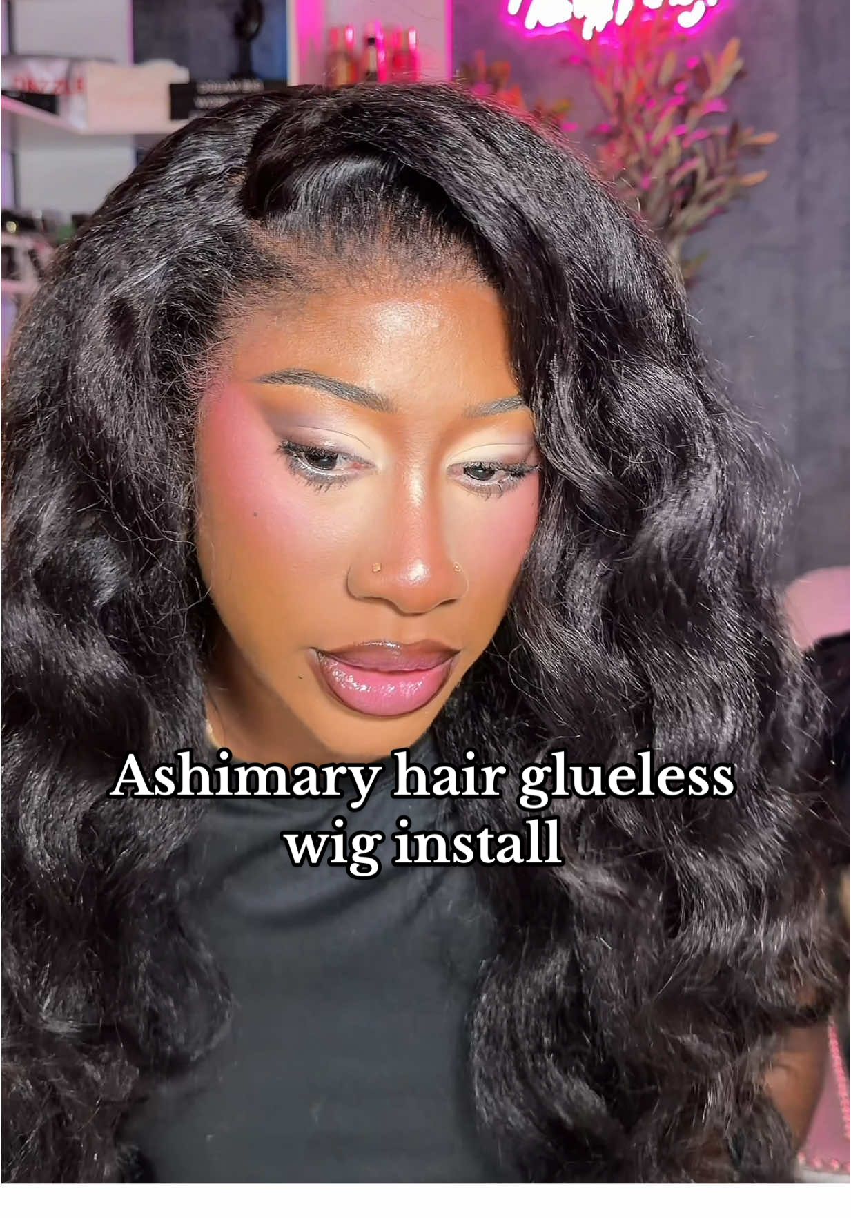 😍😍😍 @Ashimary Hair Beauty   - - - - #ashimaryhair #wiginstall #kinkyhair #wiginfluencer 