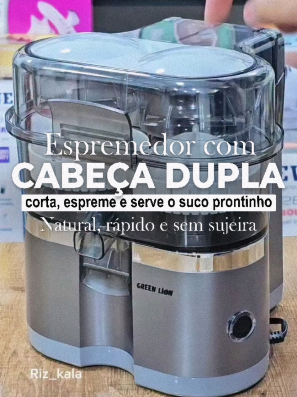 LINK NOS COMENTÁRIOS OU NO LINK DA BIO ✅ #espremedor #espremedordefrutas #suconatural #foryou #foryoupage