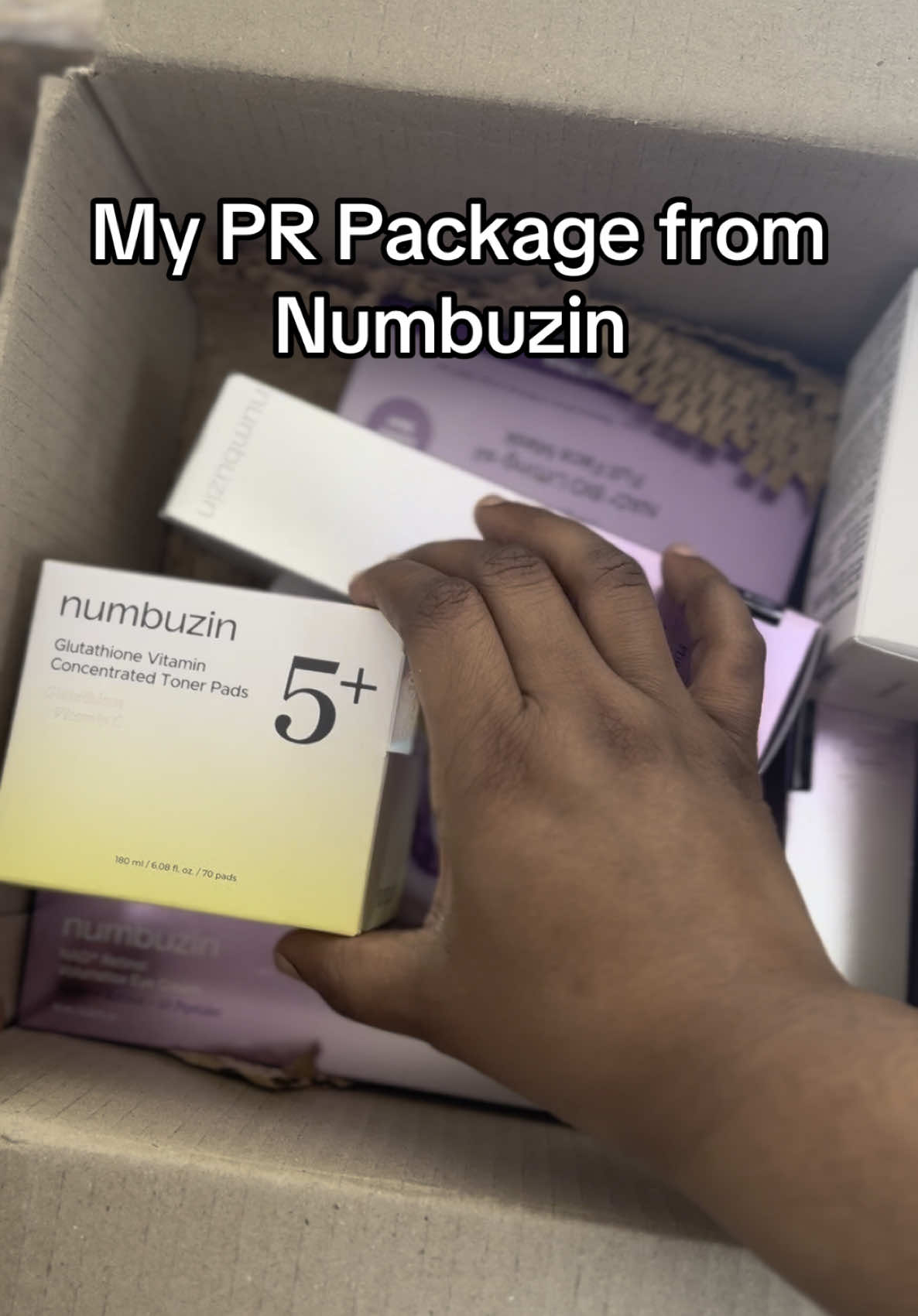 Guys look what i got in the mail !!!!! My 2nd #prpackage from @numbuzin . I can’t wait to try all of them ! #kbeauty #numbuzin #skincareroutine #antiaging 