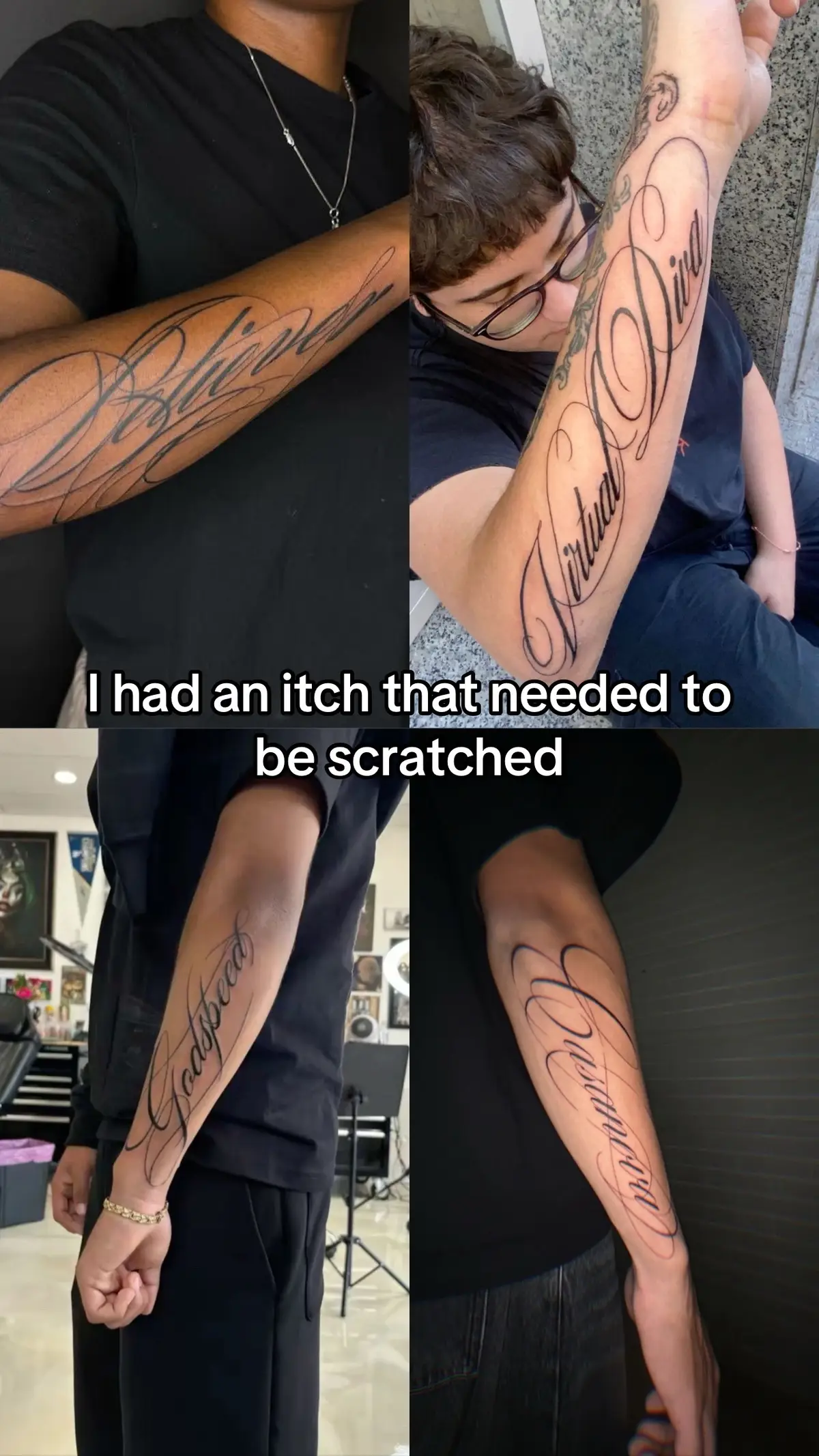 #fyp #tattoo #viral #calligraphy 