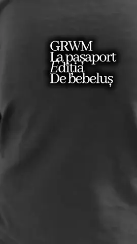 GRWM – „Pașaport, ediția de bebeluș”  Când ai aproape 2 luni și deja îți faci primul act oficial… clar viața devine aventură. Scutece ✔ Hăinuțe ✔ Certificat ✔ Iar sânul? MEREU la purtător 😌 (avantajul când mama e și IBCLC 🤭) Sunt Iulia Macarie – mamă de 4 copii, IBCLC și educator prenatal Lamaze. Aici vezi viața reală de mamă, nu teorie: alăptare, nou-născut, puericultură și lucrurile pe care nu ți le spune nimeni în maternitate. Dacă îți place genul ăsta de conținut, lasă-mi un 🤍 și dă follow – urmează multe aventuri cu cel mai mic din familie. #iuliamacarieibclc #ibclc #ibclcromania #educatorprenatal #puericultura          
