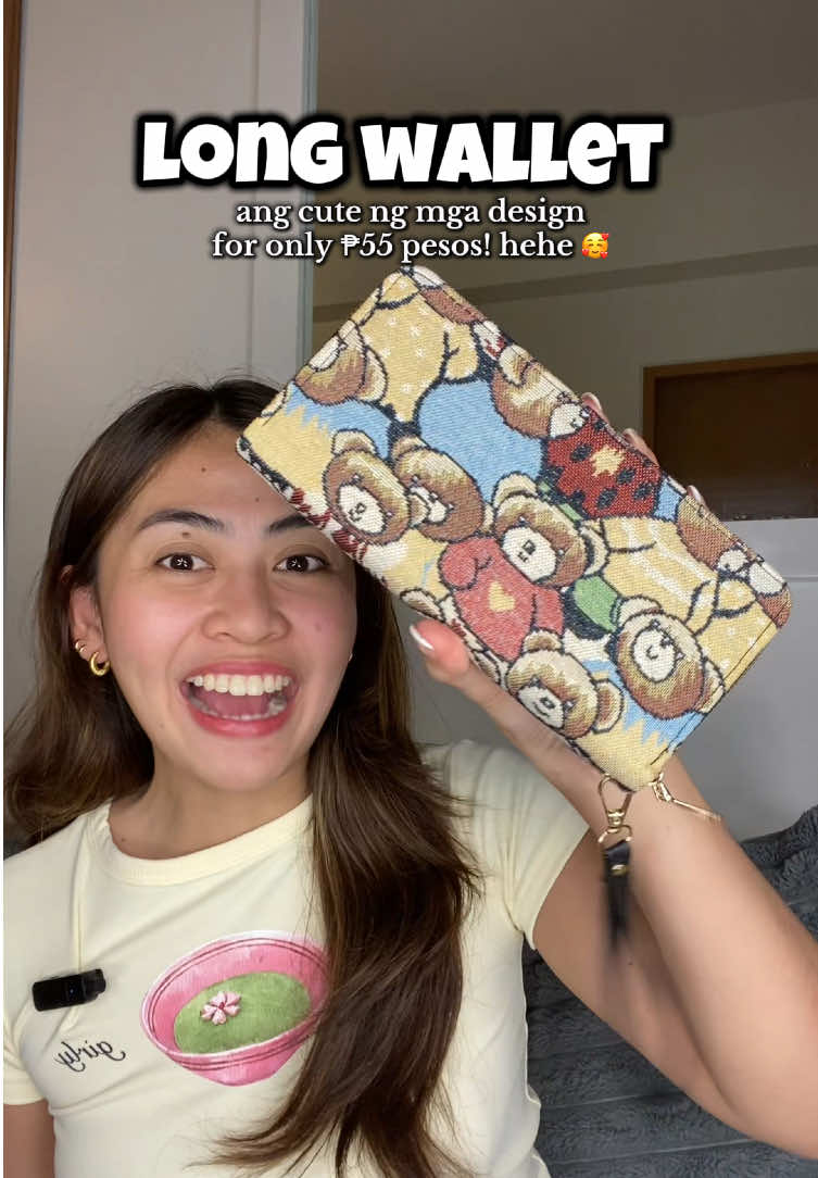 ang ganda ng mga design ng long wallet dito mga mi I swear and super affordable niya lang hehe 🥰🫶🏻 #wallet #longwallet #walletforwomen #fyp #giftideas 