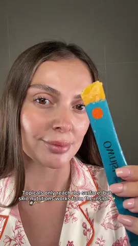 The new K-beauty hype: Eat your skincare, don’t just apply it ✨ @ownist.global    My go-to skin nutrition is Ownist Triple Collagen 🍊 it has Collagen + Elastin + Hyaluronic Acid (the 3 key dermis essentials) all in one.   A liquid daily stick I can take anywhere – my gateway to plump, bouncy, jello-skin glow   #ownist #TripleCollagen #Kbeauty #GlassSkin #skincare 