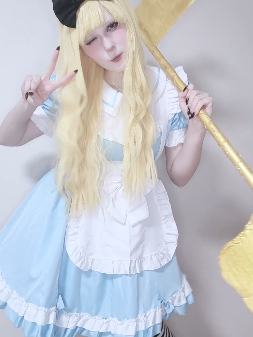#alice #aliceinwonderland #cosplay #cosplayer #makeup #beauty #capcut #fypシ #recommendations #fyp #fyp 