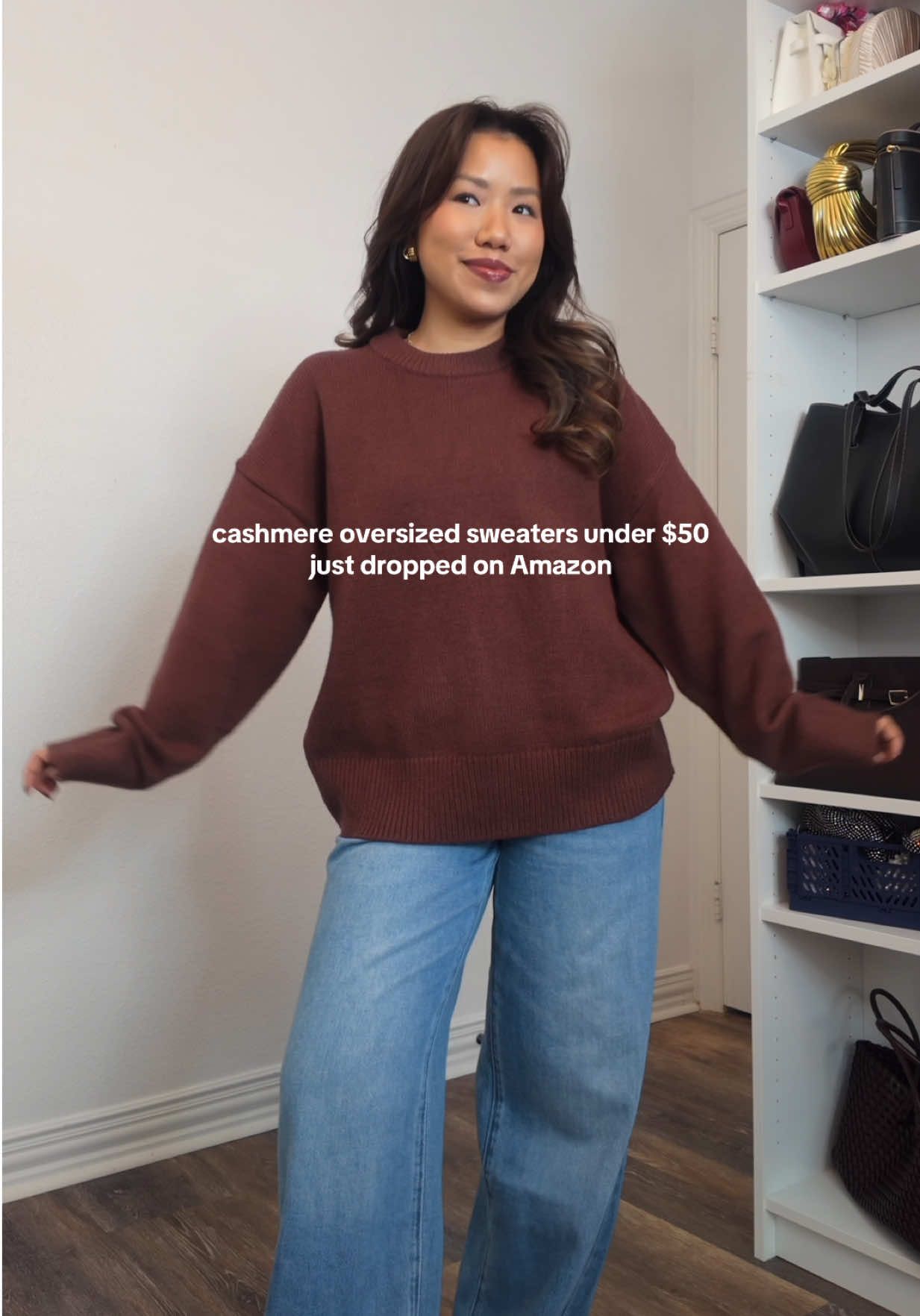 Thick and comfy! Will keep you warm! I’m 5’2 126 lbs wearing size Small 🤎 under “fall fashion” curation on top of my sf #cashmeresweater #amazonsweaters #oversizedsweater #amazonfashionfinds #fallfashion @Amazon Fashion @SUUKSESS 
