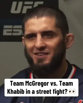 Never forget when #IslamMakhachev said last year that he’d prefer a street #fight against #ConorMcGregor then fight in the Octagon 😅 #UFC #ufc322 