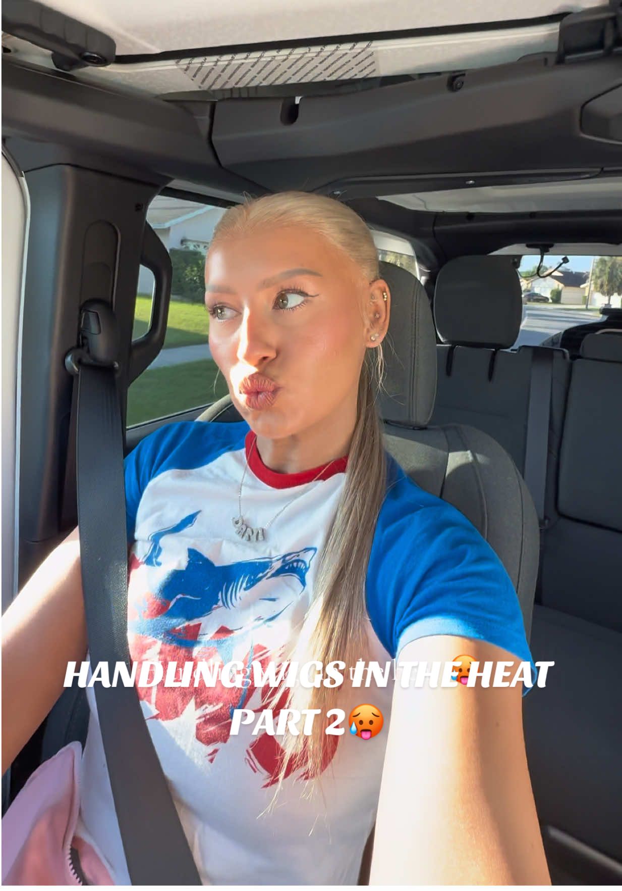 Replying to @megan.priv🩶✨ let’s do this!! 🥵 hope this helps any of my fellow wig wearers with tips on staying cool 💆🏻‍♀️  Wig is @DMUSE Wigs Alita  #wig #wiginstall #alopecia #wigtips #wighair 