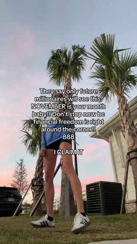 CLAIM IT, BABY! if this found you, it was meant for you. You are meant to have financial freedom, abundance, and prosperity.  #financialfreedom #888 #futuremillionaire 