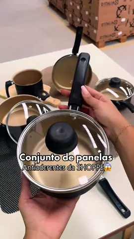 Olha esse Conjunto de panelas da shoppe!😱  Corre e garanta o seuuuuuu…. . . .  #panela #decoraçao #shoppe #achadosshopee  #achadinhosdashopee 