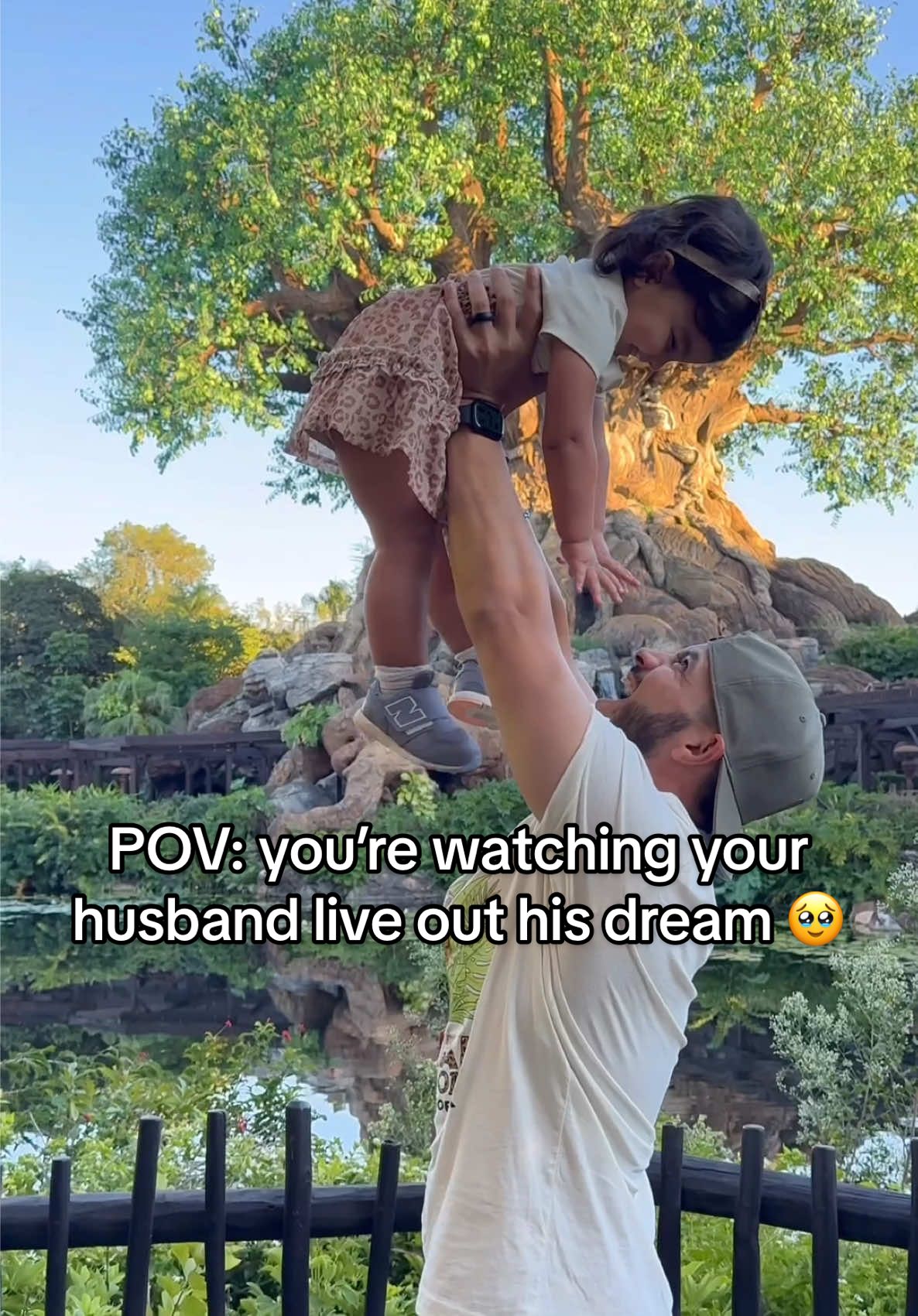 Dreams do come true 🥹 #couples #relationships #silentandamanda #girldad 