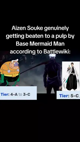 Powerscaling so GOOFY now #powerscaling #anime #aizen #fyp #jjk 