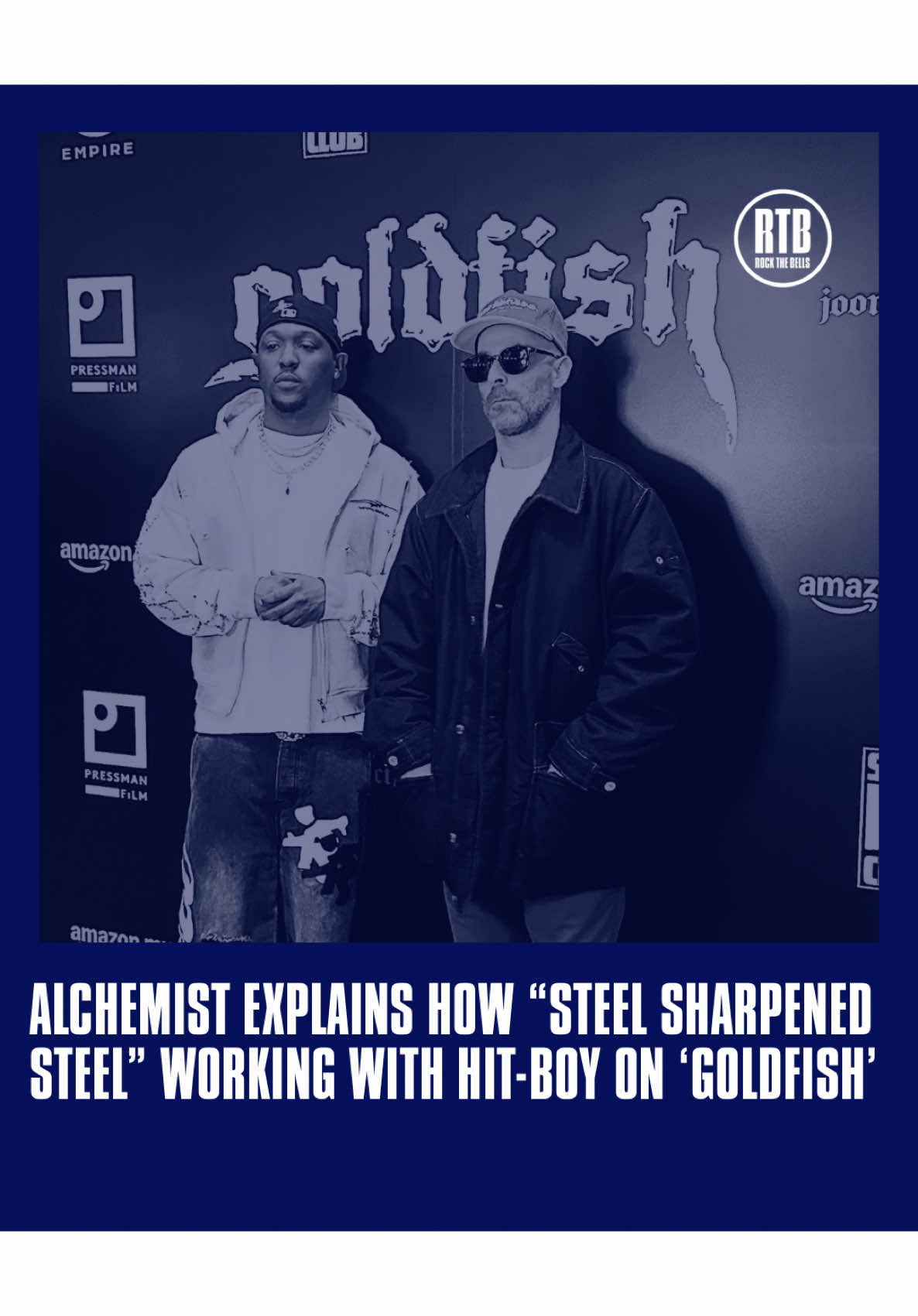 Alchemist speaks on the transfer of game from DJ Muggs to him and then from him to Hit-Boy as they worked on their collaborative project #Goldfish 