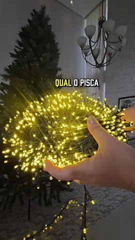 Pisca Pisca para árvore de Natal.  Pisca ESTROBO.  #tiktokshop1111br #tiktokshopblackfridaybr #arvoredenatal #piscapisca #natal2025 