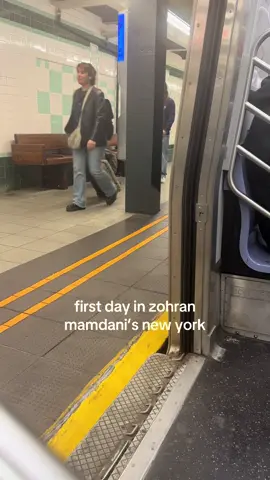 day numero uno in mamdani’s new york @Zohran Mamdani #zohranmamdani #zohranfornyc #nyc #fypシ゚viral #election2025 