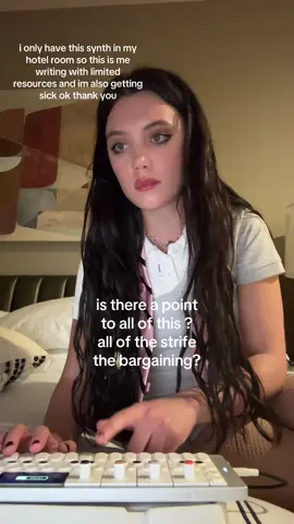 This was very spontaneous and also the first take i recorded of this so it’s straight out my heart brain love u ive been writing however i can in this crazy schedule #alessirose #op1 