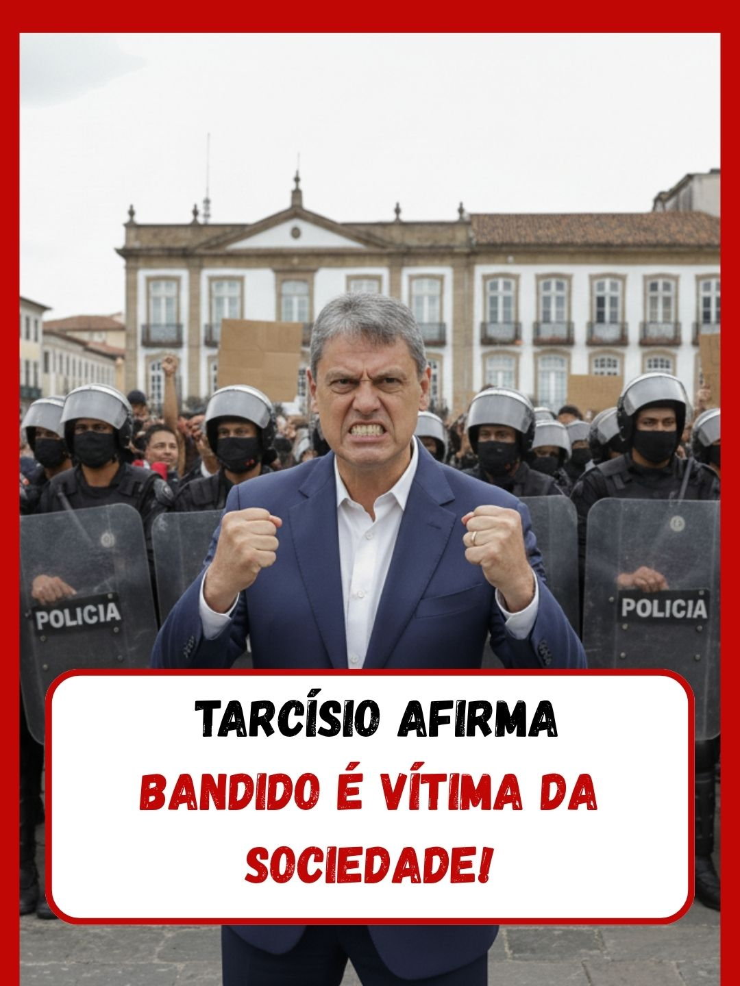 Bandido é vítima da sociedade!! #tarcisiodfsp #governadorsp #tarcisiocortes #governador #presidente #tarcisiodefreitas #sãopaulo @tarcisiogdf