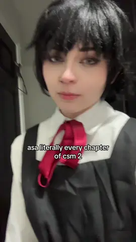 she’s so real #chainsawman #asamitakacosplay #chainsawmancosplay #asacosplay #chainsawmanmanga 