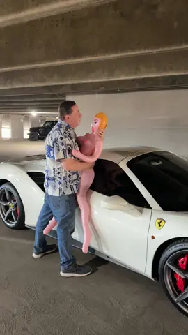 Ferrari love #fyp #melania #ferrari #car #comedy 