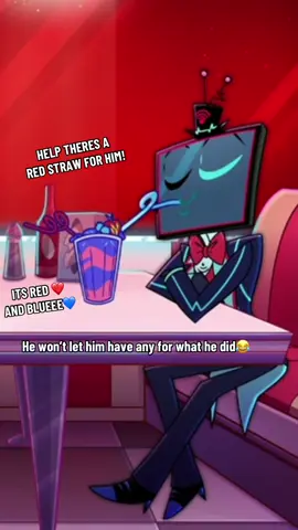 1 RadioStatic smoothie🥴 #radiostatic #staticradio #hazbinhotelseason2 #alastor #vox