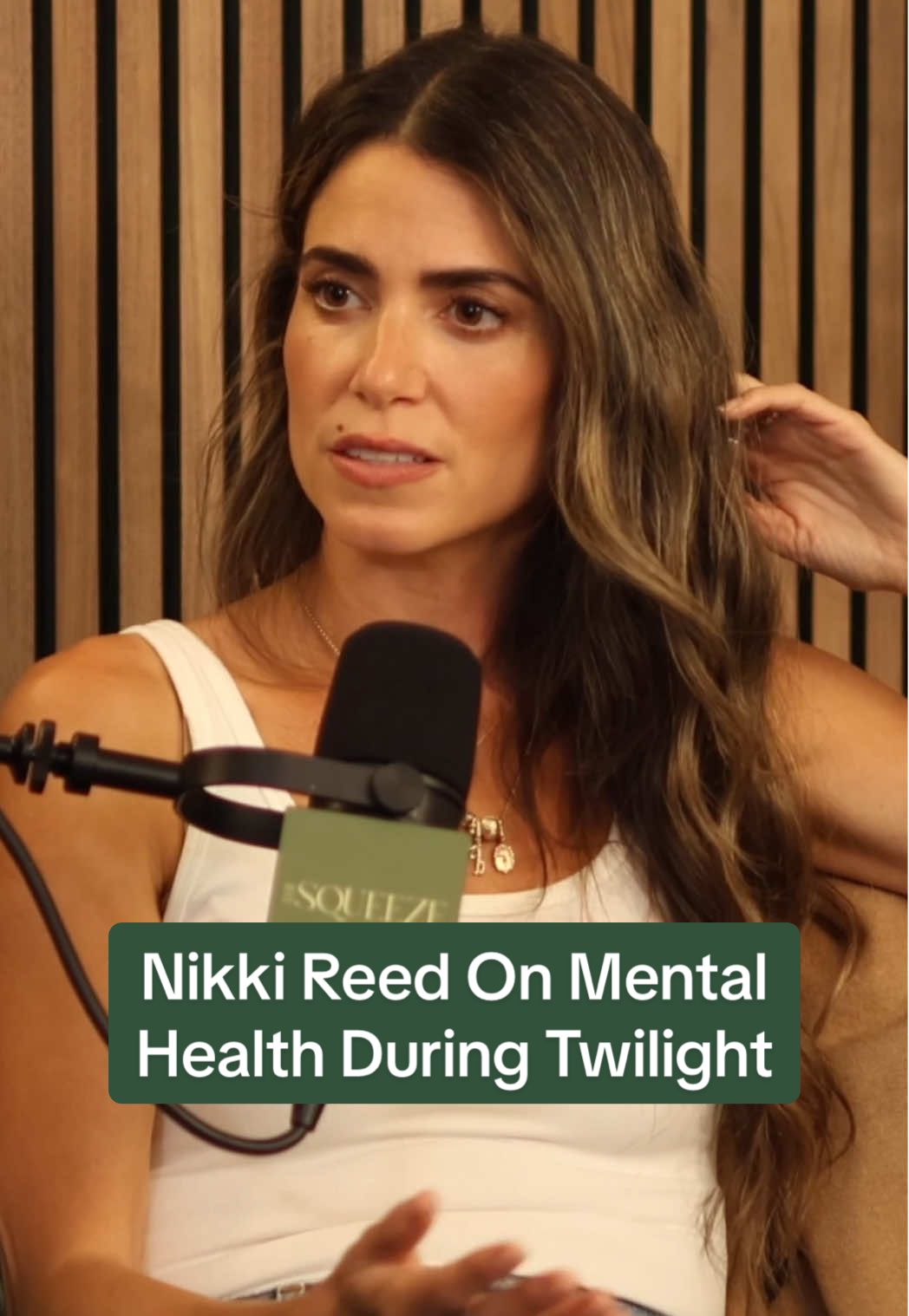 @Nikki Reed and @Taylor Lautner open up about mental health during the height of Twilight fame, the pressures that came with it, and the lessons they’ve both learned since. Listen and watch NOW! @Tay Lautner  #thesqueezepodcast #MentalHealth #twillight #nikkireed 