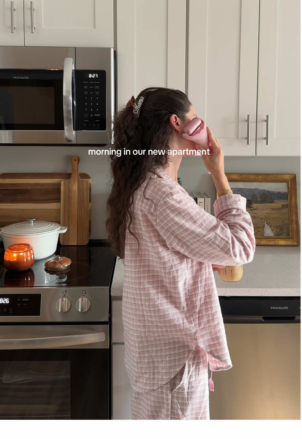 Starting to feel like home ☕️🏠 #morningvlogs #morningroutines #morningaesthetic #MomsofTikTok #newapartment 