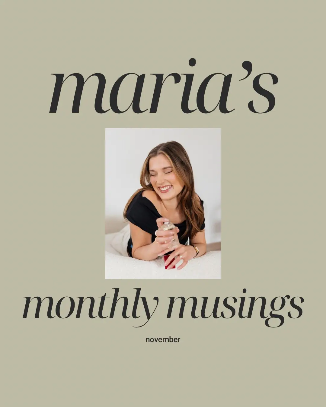 a few days late but my monthly musings for novemeberrrr!!! I love thanksgiving & the cozy vibes of this month 🍂🥧🍷 #perfumetok 