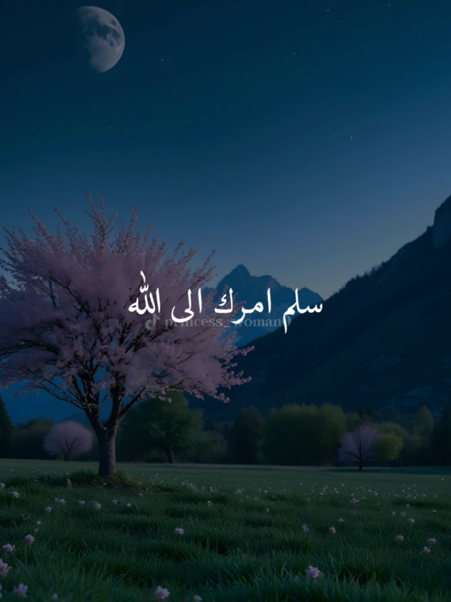 #CapCut سلم أمرك الى الله #موعظة #موعظة_دينية #اللهم_صل_وسلم_وبارك_على_نبينا_محمد🌹💙 #♡♡ولاء♡♡ 