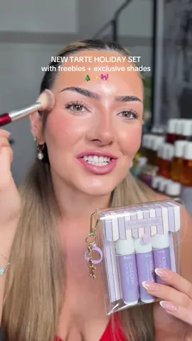 Basically buy 2 get 1 free in this bundle + a free charmr right now! 🎄✨🎀 @tarte cosmetics #tartecosmetics #tarteholidaysets #tiktokshopblackfriday #tiktokshopcreatorpicks #holidaygiftguide Posted 11/05/2025 | all deals and promotions were accurate at the time of posting but may change! 