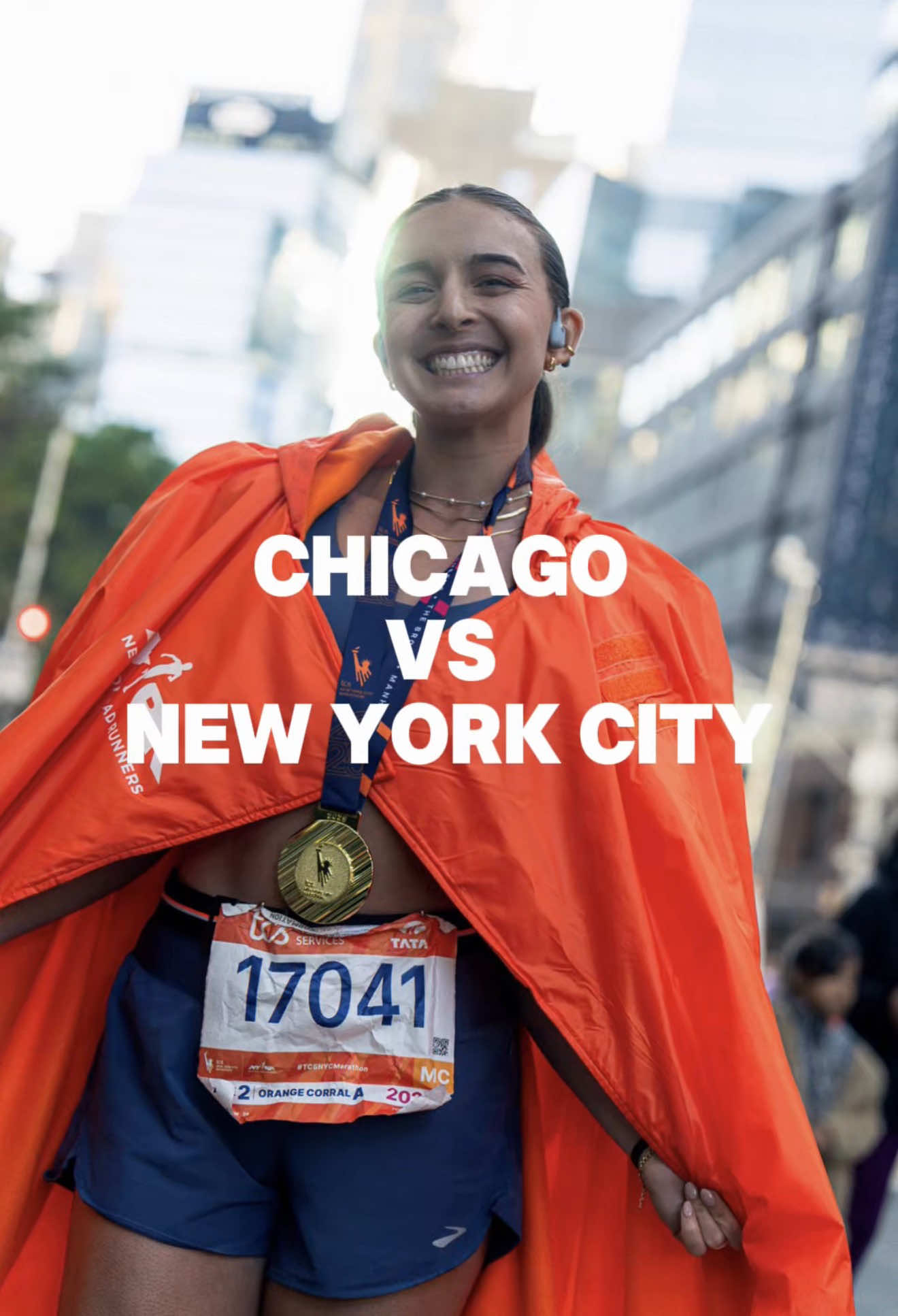 Chicago Marathon VS NYC Marathon, let's break it down! Have you run either or both races? Drop your thoughts below!! 👇 First, I am absolutely blessed that I am healthy enough and have the opportunity to run both of these races in one year back to back. Second, I recommend all athletes who wish to do this to proceed with caution!! I do not think I would be able to do this if it was not my job or without years of training.  In this video I compare logistics, course, crowd, brands/expo, medals, aid stations, finish line, course space, bathrooms, and back of pack runner support! All of this is based on my own experiences and opinions!!  Chicago and New York City are incredible races!! I hope I can run them again in 2026!!  11 days until Every Woman's Marathon!!  #chicagomarathon #nycmarathon #marathonrunner #marathontraining #worldmajormarathon 