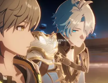 did we finish amphoreus or did amphoreus finish us… — #HonkaiStarRail #hsrcreators #hsr #phainon #amphoreus 