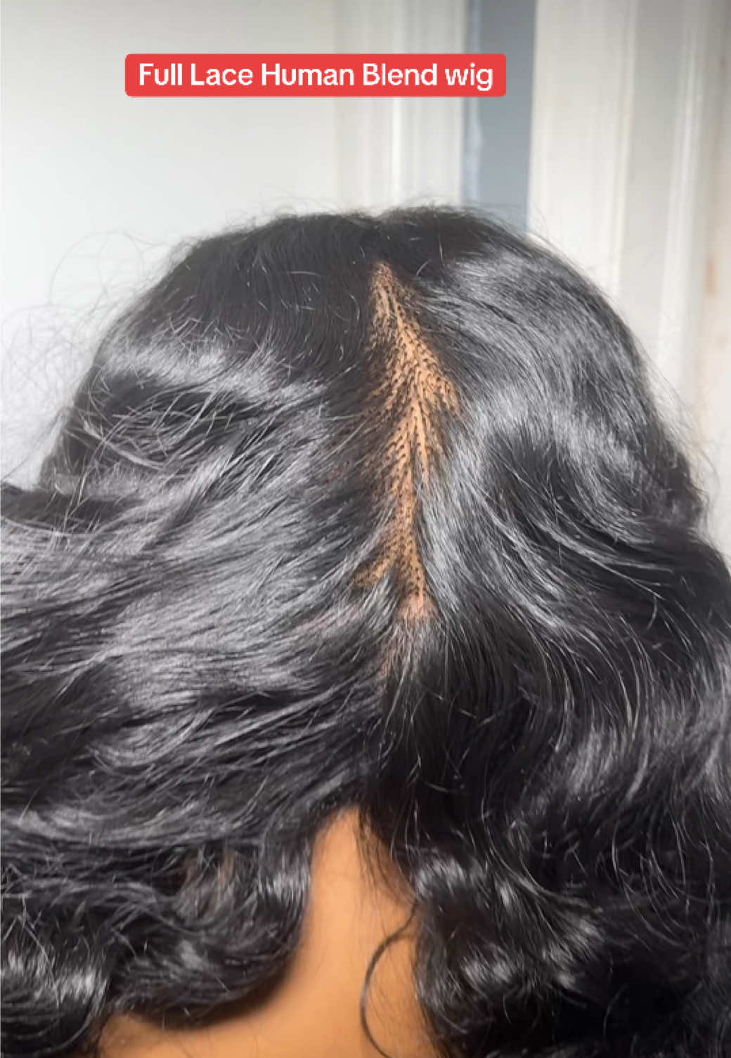 #sensationnelwigs #wiginstall #humanhairblend #tiktokshop #samsbeauty 