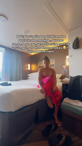 Me in a week cruising 🚢✨☀️ eat, drink, sleep and repeat.  #cruise #cruisetok #traveltok #norweigancruise 