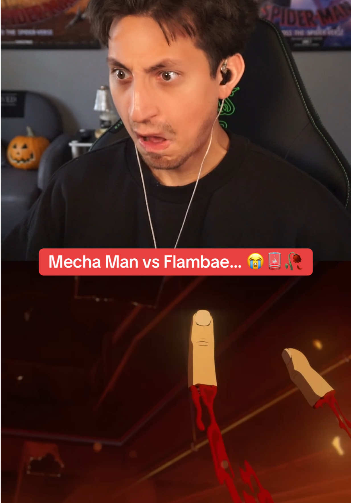 This fight was crazy 😭😭✌️ #dispatch #mechaman #flambae #thecinematicuniverse 